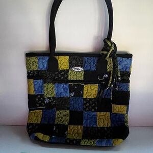 Quilted Patchwork Shoulder Bag